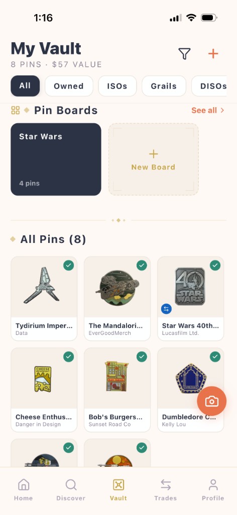 Pinporium — Your vault — every pin, one gorgeous home
